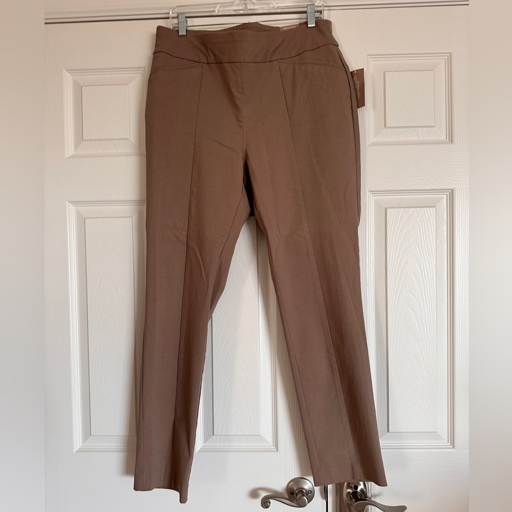 Tan pull on pants size 2.5 from Chicos